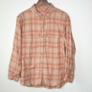 American Eagle Outfitters Plaid Button Down Shirt NWT - Women’s US M